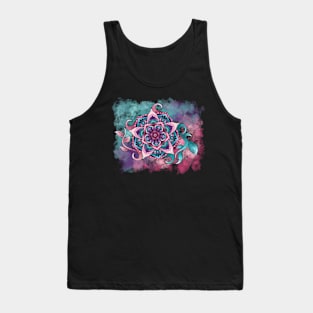 Watercolor Mandala Tank Top